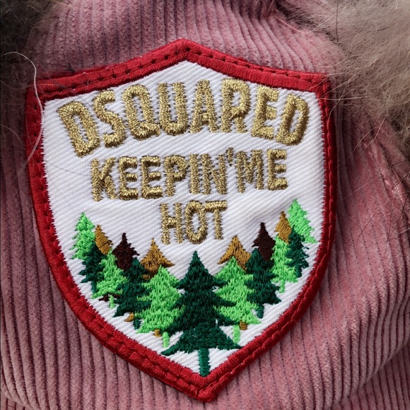 DSQUARED Accessories - DSquared2 FUR cap / hat authentic EUC